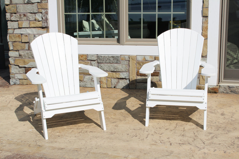 Set of 4 Deluxe Adirondack Chairs